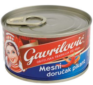 Mesni zajtrk Gavrilović, pikant, 150 g