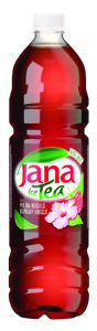 Pijača ledeni čaj Jana, malina, hibiskus, 1,5 l