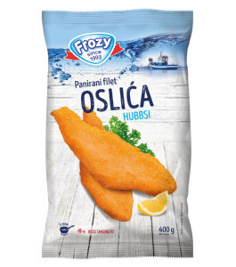 File osliča (Merluccius hubbsi), paniran, zamrznjeno, 400 g
