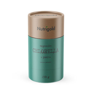 Chlorella Bio Nutrigold, v prahu, 250 g