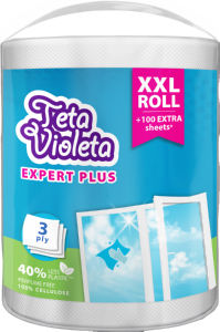 Papirnate brisače Violeta, Extra Plus, 3 slojne
