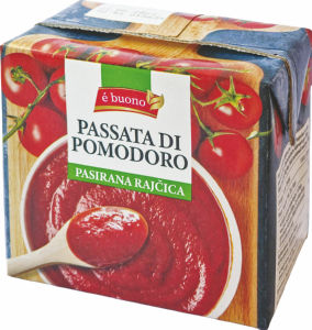 Paradižnik E Buono, pasirani, 500 g