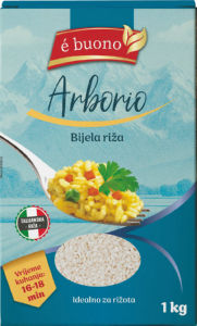Riž E Buono, Arborio beli, 1 kg
