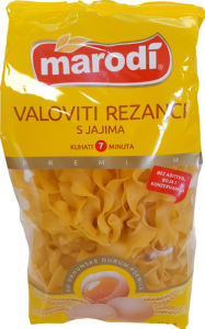Rezanci Marodi, valoviti z jajci, 400 g