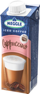 Napitek mlečni Meggle, Iced coffee, Cappucinno, 250 ml