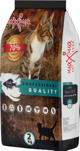 Briketi za odrasle mačke Maxima, riba, 2 kg