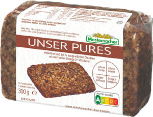 Kruh veganski Mestemacher, ovseni, 300 g