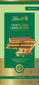 Čokolada mlečna Lindt, Dubai style, 145 g