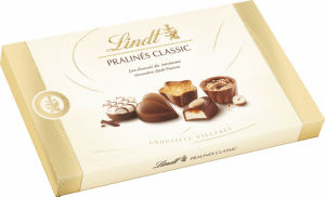 Praline čokoladne mlečne Lindt, Classic, 125 g