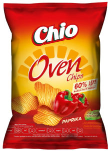 Čips Chio Oven, paprika, 125 g