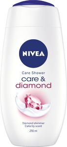 Gel za prhanje Nivea, Diamond Touch, 250 ml