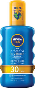 Sprej Nivea Sun, Pr.inv., ZF30, 200ml
