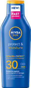 Losjon Nivea Sun, Protect & Moisture, ZF 30, 400 ml
