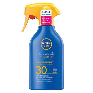 Sprej Nivea Sun, Protect & Moisture, ZF30, 250 ml