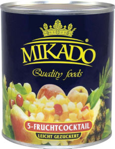 Kompot Mikado, sadni cocktail, 820 g