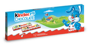 Čokolada mlečna Kinder, easter, 150g