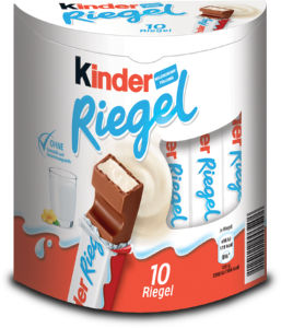 Čokolada mlečna Kinder, Riegel, 210 g