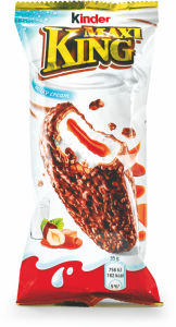Mlečna rezina Kinder, Maxi King, 35 g
