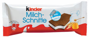 Mlečna rezina Kinder, 28 g
