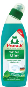 WC čistilo Frosch, Mint, 750 ml
