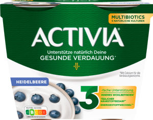 Jogurt Activia, borovnica, 4 x 115 g