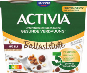 Jogurt Activia, musli, 4 x 115 g