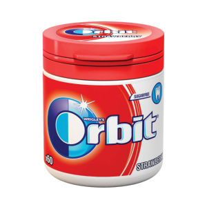 Žvečilni gumi Orbit, wild strawbery, 84 g