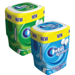 Žvečilni guni Orbit Refreshers
