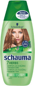 Šampon Schauma, 7 zelišč, 250ml