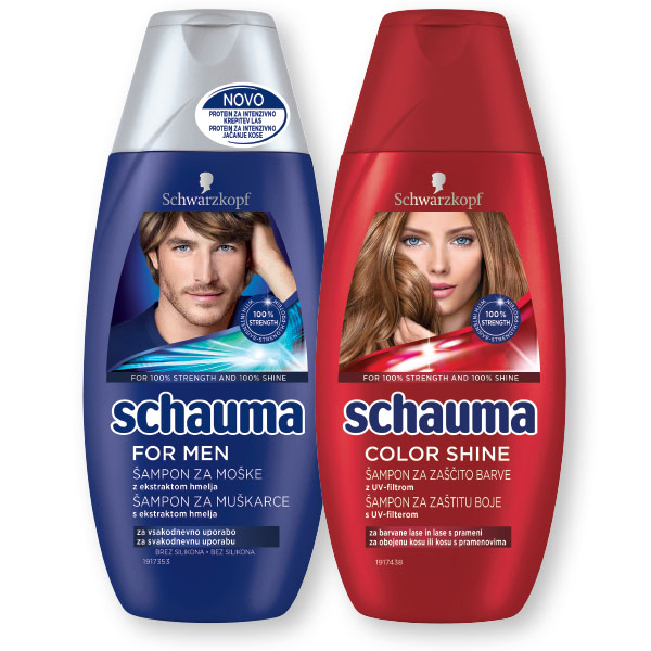 Šampon Schauma, za moške, 250ml