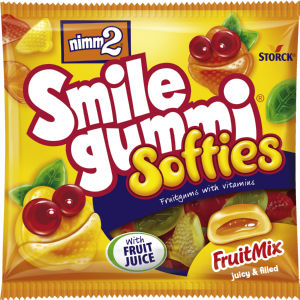 Bonboni Nimm2, softies, fruit mix, 90 g