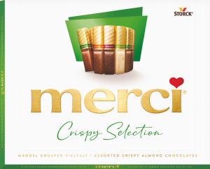 Bonbonjera Merci, Crispy Selection, 250 g