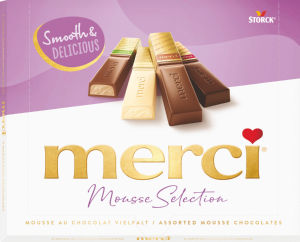 Bonbonjera Merci, Mousse Selection, 210 g