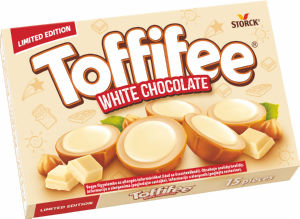 Bombonjera Toffifee, White Chocolate, 125 g