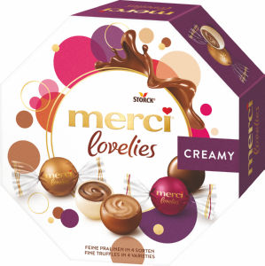 Praline Merci, lovelies Creamy, 185 g