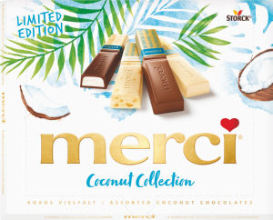 Bonbonjera Merci, Coconut Collection, 250 g