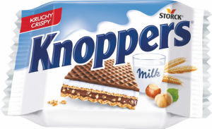 Vafelj Knoppers, 25 g