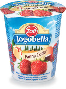 Jogurt Jogobella, panna cotta, 150 g