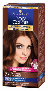 Barva za lase Poly Color, 77, kostanj