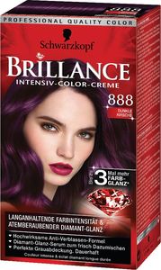 Barva za lase Schwarzkopf, Brillance 888, temna češnja
