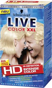 Barva za lase Live, color XXL, OOA abs. Plat.