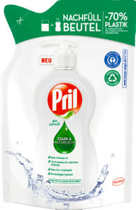 Detergent Pril, Stark & Naturlich, refill, 420 ml