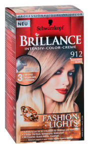 Barva za lase Brillance, sončno blond 912