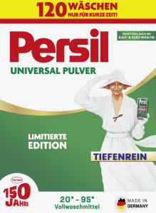 Pralni prašek Persil, prah, Universal, 120 pranj, 150 let