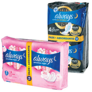 Higienski vložki Always Ultra Sensitive Duo, 2×10