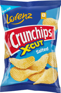Čips Lorenz, X – cut, sol, 130 g