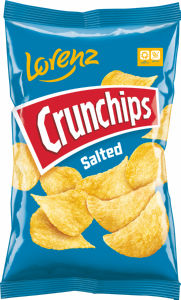 Čips Crunchips Mega sol, 150 g