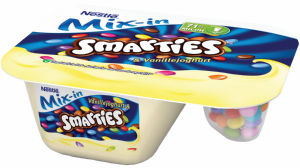 Jogurt Nestle smarties vanilija, 120 g