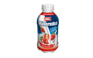 Napitek mlečni Müllermilch, jagoda, 400 g