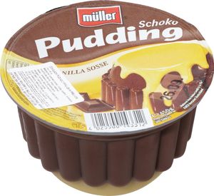 Puding Muller, čokolada, vanilija, 450 g